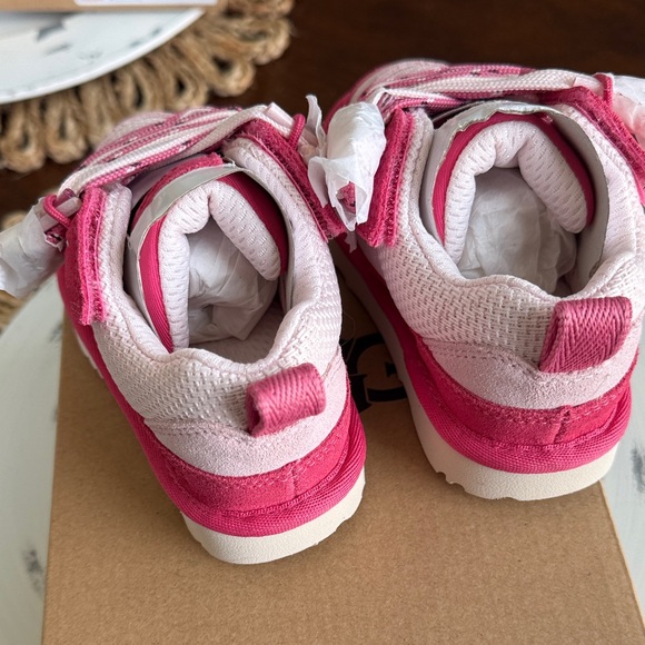 UGG Kids Sneakers in Pink and Light Pink - Picture 3 of 5